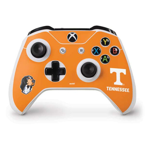 University of Tennessee-Knoxville T Logo on Orange Xbox One S Controller Skin