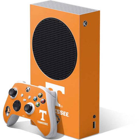 University of Tennessee-Knoxville T Logo on Orange Xbox Series S Bundle Skin