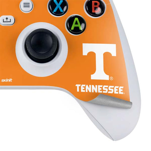 University of Tennessee-Knoxville T Logo on Orange Xbox Series S Controller Skin