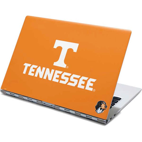 University of Tennessee-Knoxville T Logo on Orange Yoga 910 2-in-1 14in Touch-Screen Skin