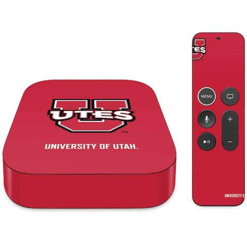 University of Utah Block U Apple TV 4K Skin