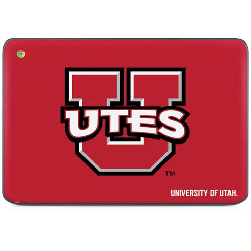 University of Utah Block U HP Chromebook Skin