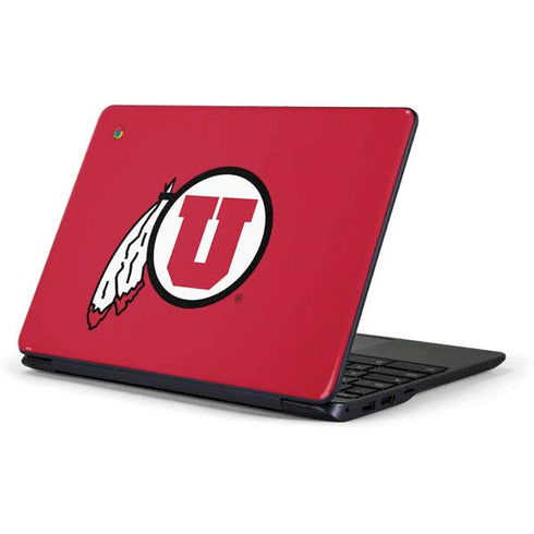 University of Utah Logo Samsung Chromebook Skin