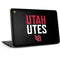 University of Utah Interlocking U HP Chromebook Skin