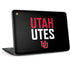 University of Utah Interlocking U HP Chromebook Skin