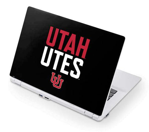 University of Utah Interlocking U Chromebook 13.3in (CB5-311P-T9AB) Skin