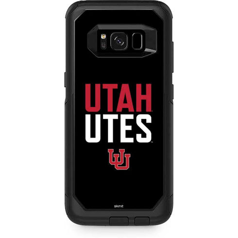 University of Utah Interlocking U OtterBox Commuter Galaxy S8 Plus Skin