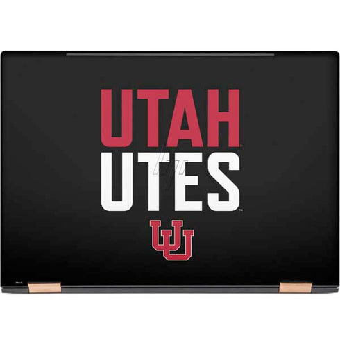 University of Utah Interlocking U Spectre x360 15t Skin
