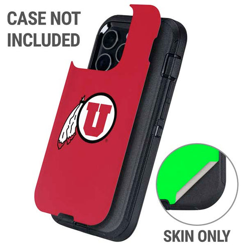 University of Utah Logo Otterbox Defender iPhone Skin