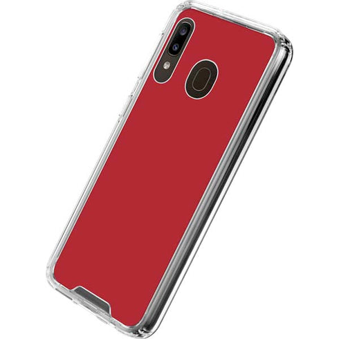 Upsdell Red Galaxy A30 Clear Case