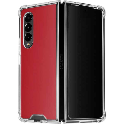 Upsdell Red Galaxy Z Fold4 5G Clear Case