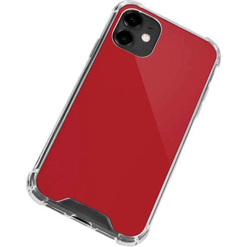 Upsdell Red iPhone 12 Clear Case