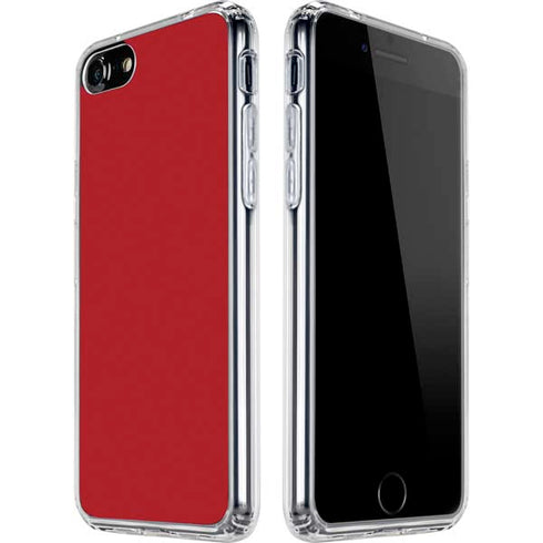 Upsdell Red iPhone SE (2nd & 3rd Gen) Clear Case