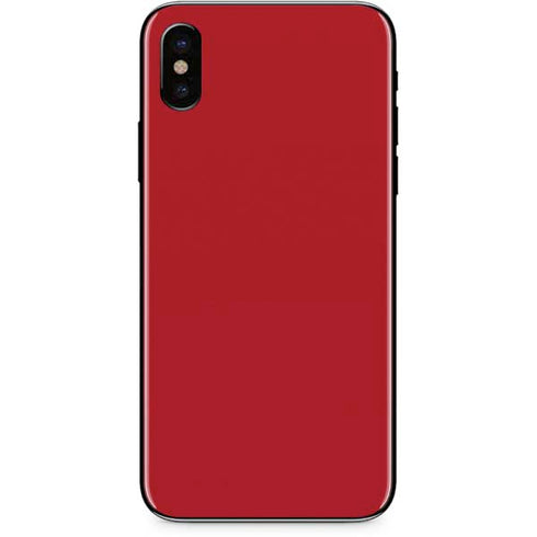 Upsdell Red iPhone XS Skin