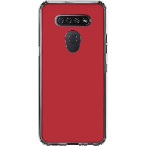 Upsdell Red LG K51/Q51 Clear Case