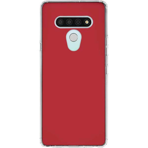 Upsdell Red LG Stylo 6 Clear Case