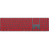 Upsdell Red Magic Keyboard with Numeric Keypad Skin
