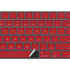 Upsdell Red Magic Keyboard with Numeric Keypad Skin