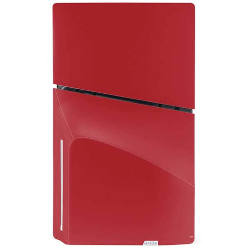 Upsdell Red PS5 Slim Disk Console Skin