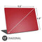Upsdell Red Universal Laptop 12in (9.8 x 6.8in) Skin