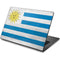 Uraguay Flag Distressed Dell Chromebook Skin