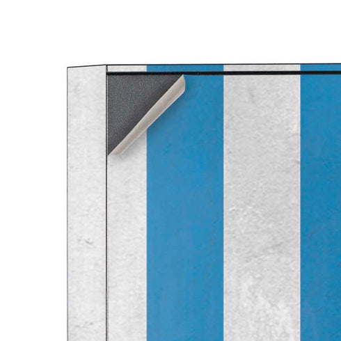 Uraguay Flag Distressed Corsair 4000D Tempered Glass Mid-Tower ATX Case Skin