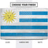 Uraguay Flag Distressed Dell Vostro Skin