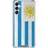 Uraguay Flag Distressed Galaxy A14 5G Clear Case