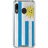 Uraguay Flag Distressed Galaxy A30 Clear Case