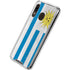 Uraguay Flag Distressed Galaxy A30 Clear Case