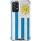 Uraguay Flag Distressed Galaxy A72 5G Clear Case