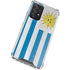 Uraguay Flag Distressed Galaxy A72 5G Clear Case