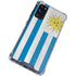 Uraguay Flag Distressed Galaxy S20 FE Clear Case