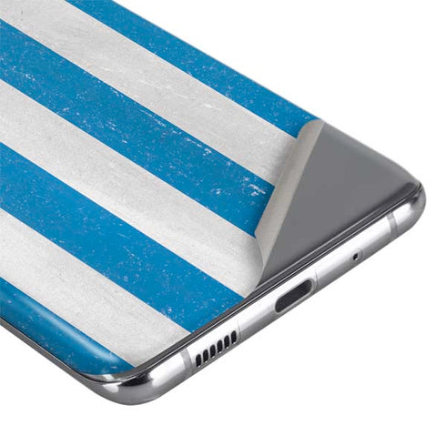 Uraguay Flag Distressed Galaxy S20 Skin