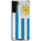 Uraguay Flag Distressed Galaxy S21 Plus 5G Clear Case