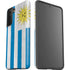 Uraguay Flag Distressed Galaxy S21 Plus 5G Pro Case