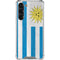 Uraguay Flag Distressed Galaxy S23 Plus Clear Case