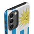 Uraguay Flag Distressed Galaxy S23 Pro Case