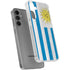 Uraguay Flag Distressed Galaxy S24 Plus Clear Case