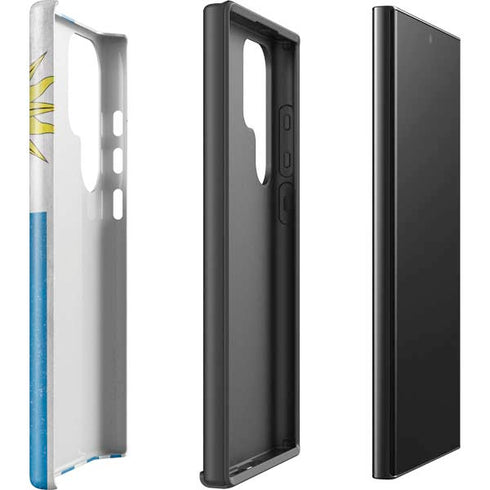 Uraguay Flag Distressed Galaxy S24 Ultra Impact Case