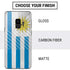 Uraguay Flag Distressed Galaxy S9 Skin