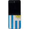 Uraguay Flag Distressed Galaxy Z Flip5 5G Skin