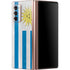 Uraguay Flag Distressed Galaxy Z Fold2 5G Skin