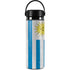 Uraguay Flag Distressed Hydro Flask 20oz Wide Mouth Skin