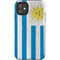 Uraguay Flag Distressed iPhone 11 Impact Case