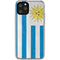 Uraguay Flag Distressed iPhone 11 Pro Clear Case