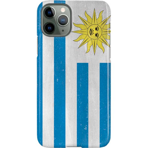 Uraguay Flag Distressed iPhone 11 Pro Lite Case