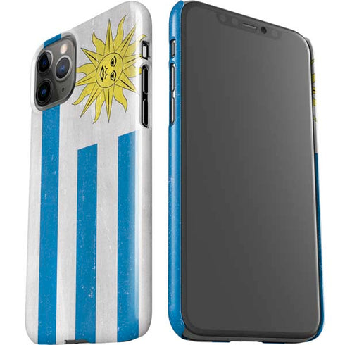 Uraguay Flag Distressed iPhone 11 Pro Lite Case