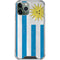 Uraguay Flag Distressed iPhone 12 Pro Clear Case