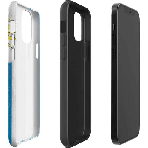 Uraguay Flag Distressed iPhone 12 Pro Max Impact Case
